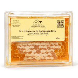 Miele Ticinese di Robinia in Favo 150 g.